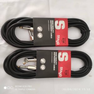 Stagg SGC6PLDLS-series instrument cable